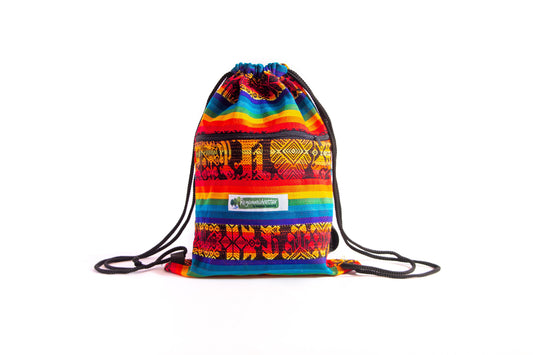 Inca Style Rainbow Festivalbag/ Turnbeutel