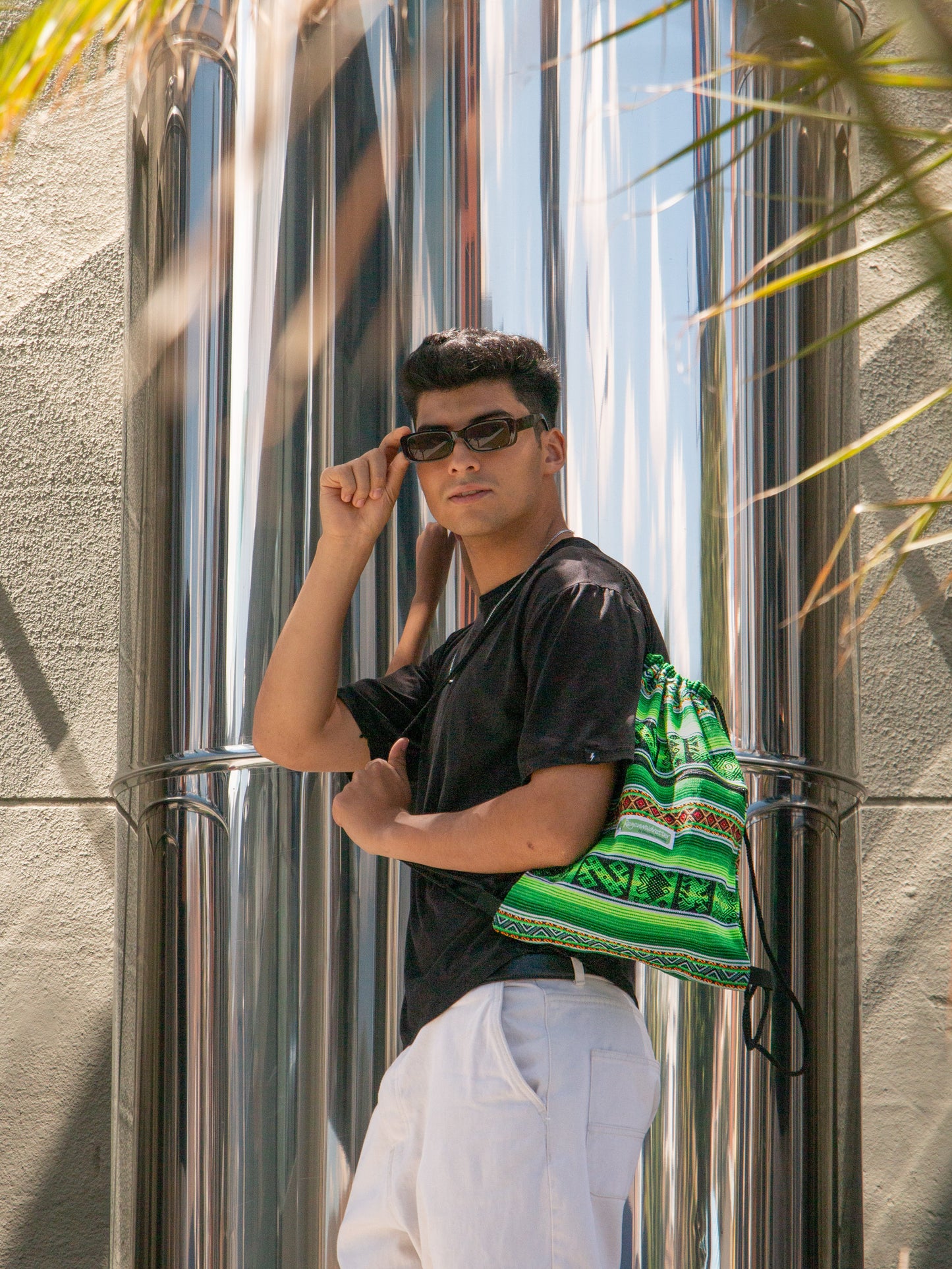 Green Amazonas Festivalbag/ Turnbeutel