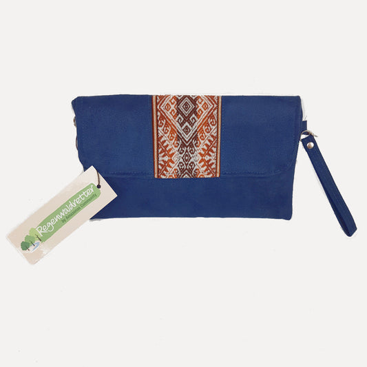 Regenwaldretter Handtasche Petrolblau klein