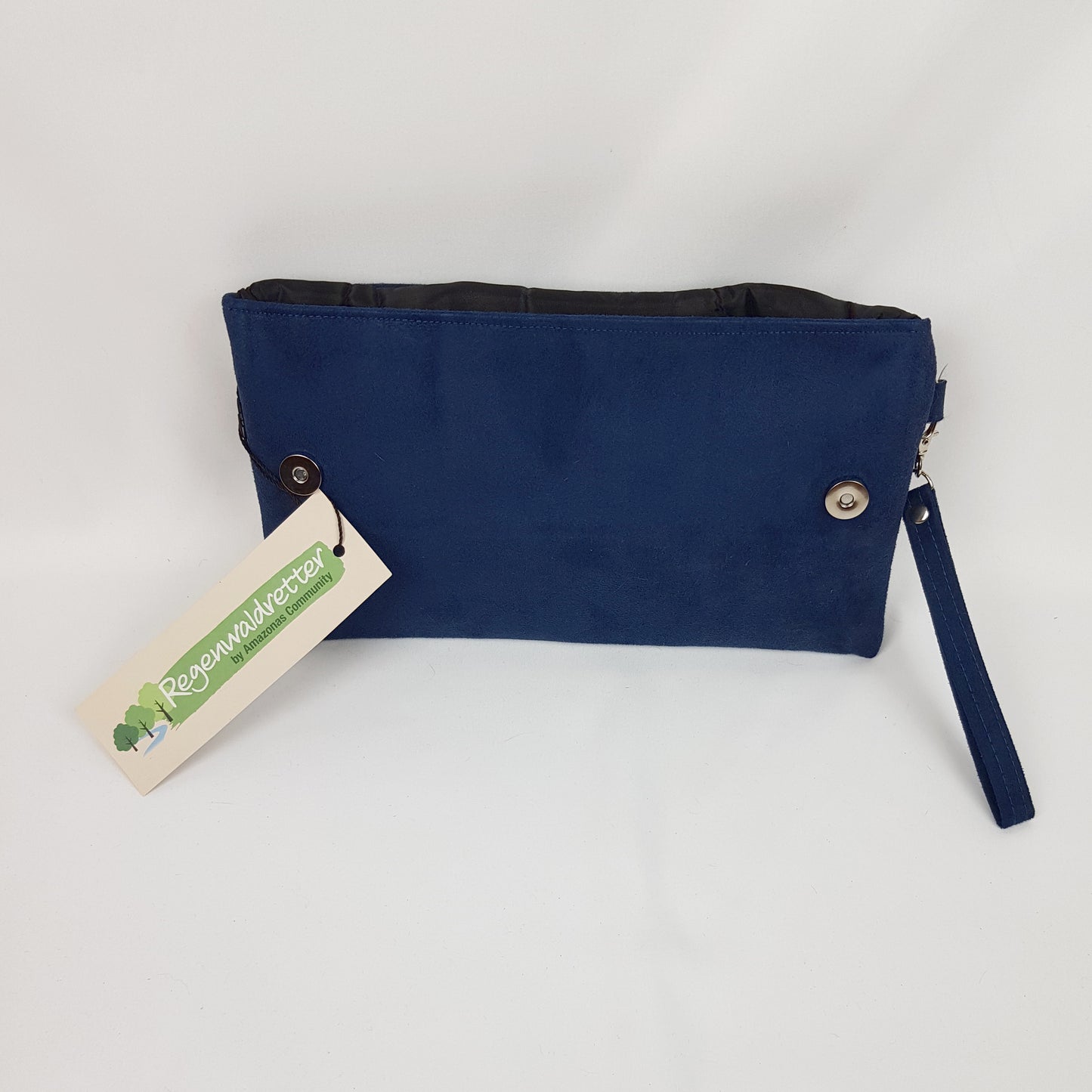 Regenwaldretter Handtasche Petrolblau klein