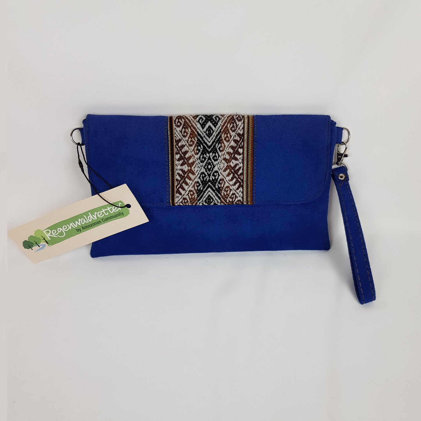 Regenwaldretter Handtasche Königsblau klein