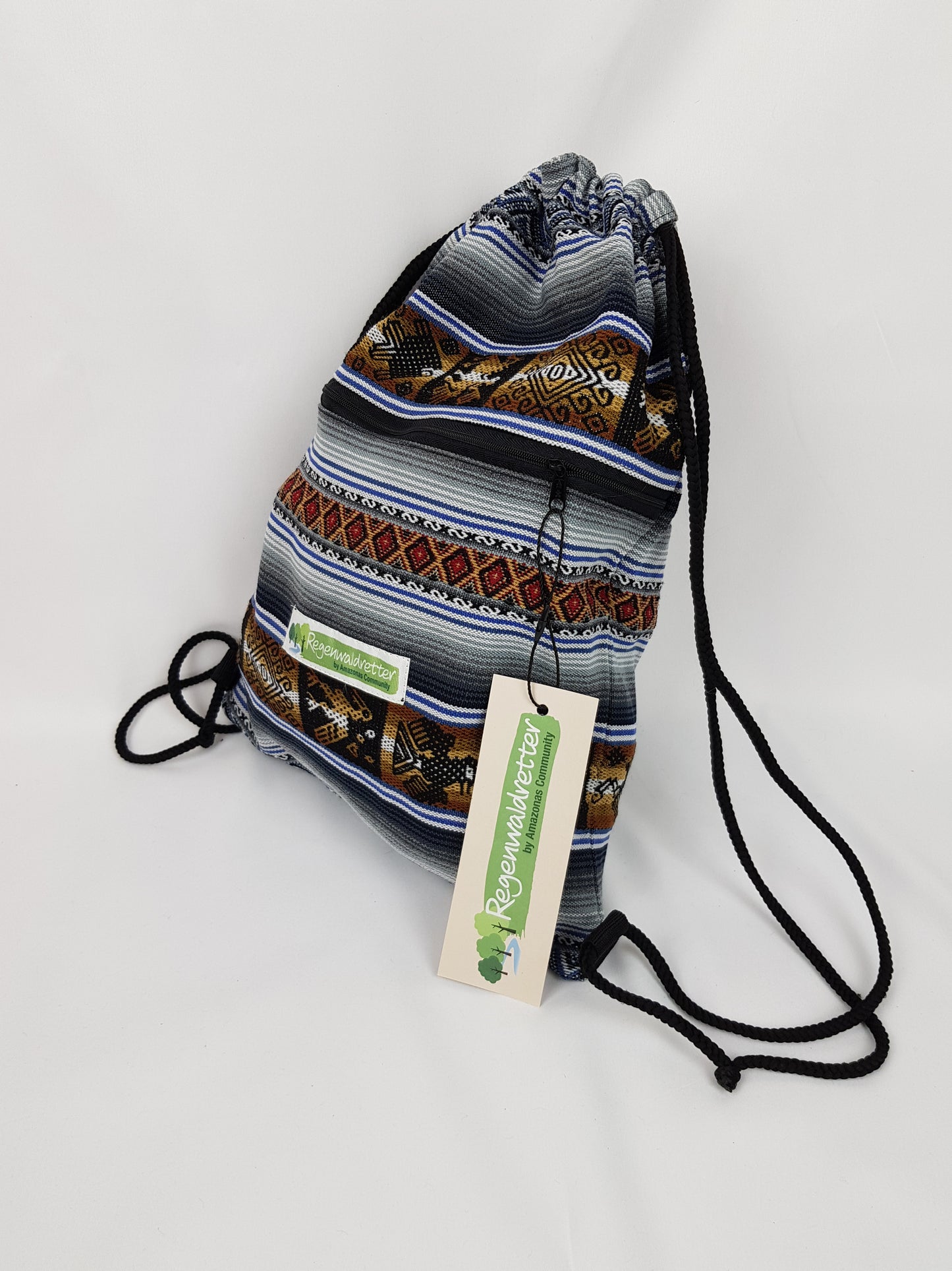 Andean Mountain Grey Festivalbag/ Turnbeutel