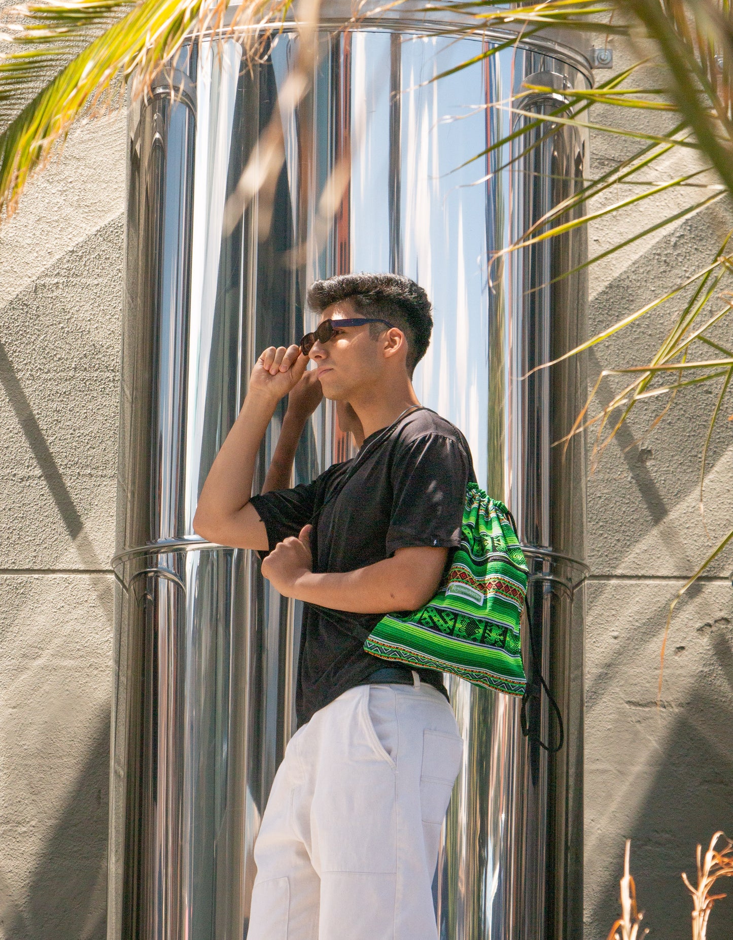 Green Amazonas Festivalbag/ Turnbeutel